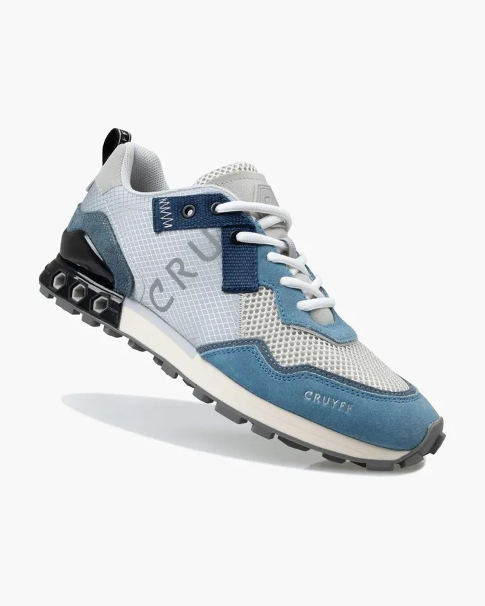 Men Cruyff Sneakers Superbia HexTech Greyblue Men Cruyff Sneakers Superbia HexTech Greyblue