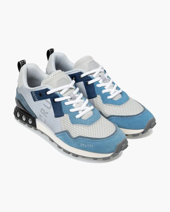 Men Cruyff Sneakers Superbia HexTech Greyblue Men Cruyff Sneakers Superbia HexTech Greyblue