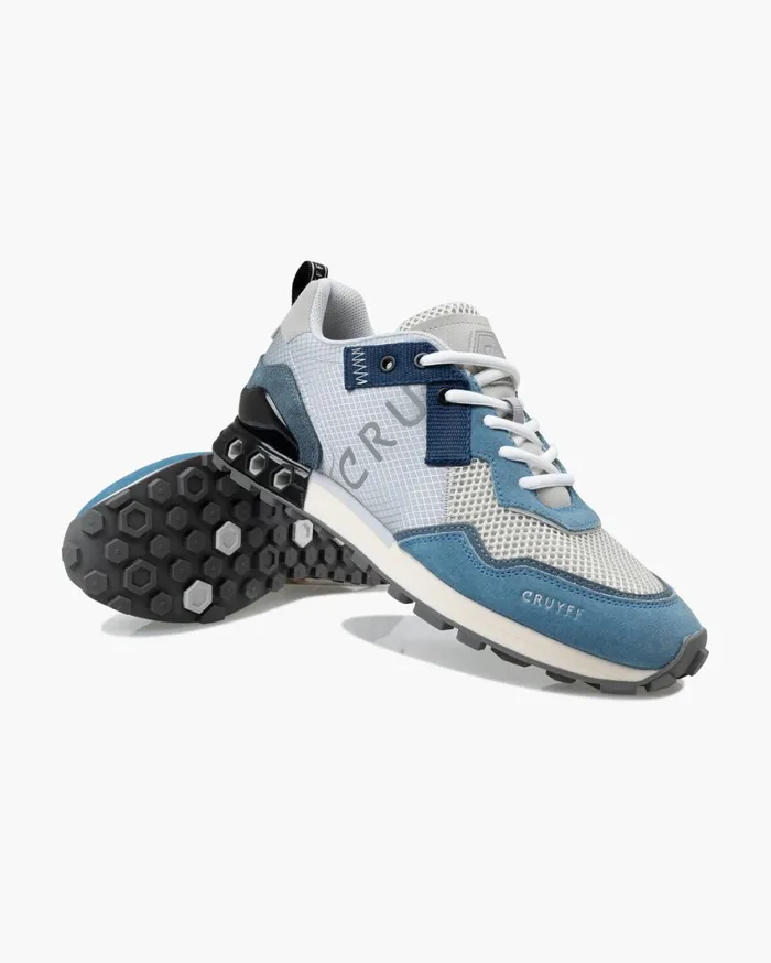 Men Cruyff Sneakers Superbia HexTech Greyblue Men Cruyff Sneakers Superbia HexTech Greyblue