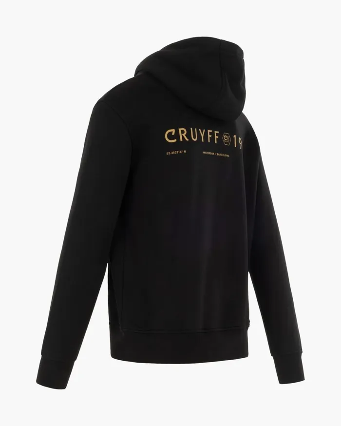 Men Cruyff Sweats and Hoodies 03979 Hoodie Blackgold Men Cruyff Sweats and Hoodies 03979 Hoodie Blackgold