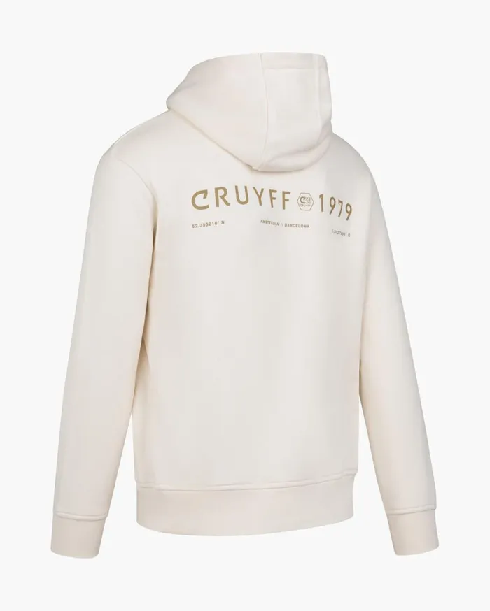 Men Cruyff Sweats and Hoodies 03979 Hoodie Whiteorange Men Cruyff Sweats and Hoodies 03979 Hoodie Whiteorange