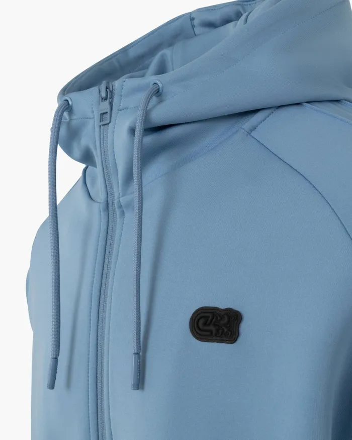 Men Cruyff Sweats and Hoodies Axel ZT Hood Blue Men Cruyff Sweats and Hoodies Axel ZT Hood Blue