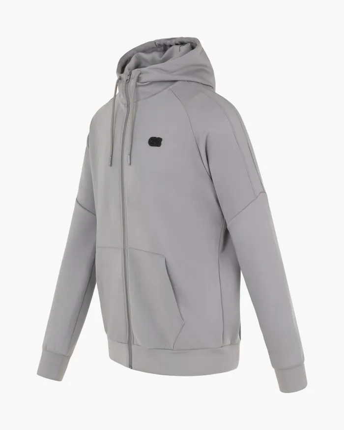 Men Cruyff Sweats and Hoodies Axel ZT Hood Ultimate Grey Men Cruyff Sweats and Hoodies Axel ZT Hood Ultimate Grey