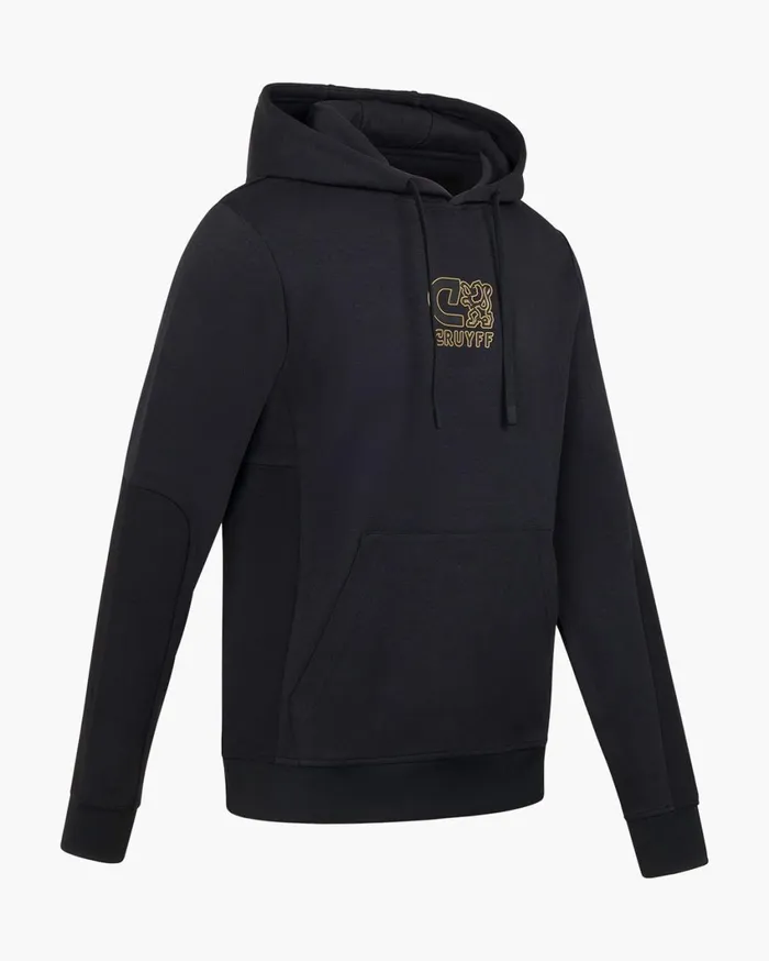 Men Cruyff Sweats and Hoodies Clion Outlined Graphic Hoodie Blackgold Men Cruyff Sweats and Hoodies Clion Outlined Graphic Hoodie Blackgold