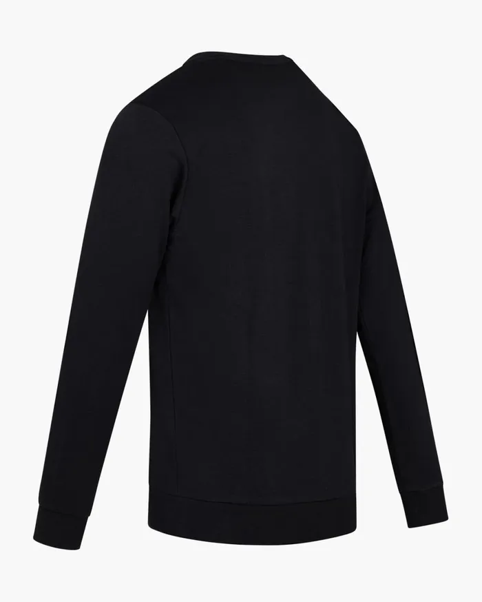 Men Cruyff Sweats and Hoodies Classic Crewneck Black Men Cruyff Sweats and Hoodies Classic Crewneck Black