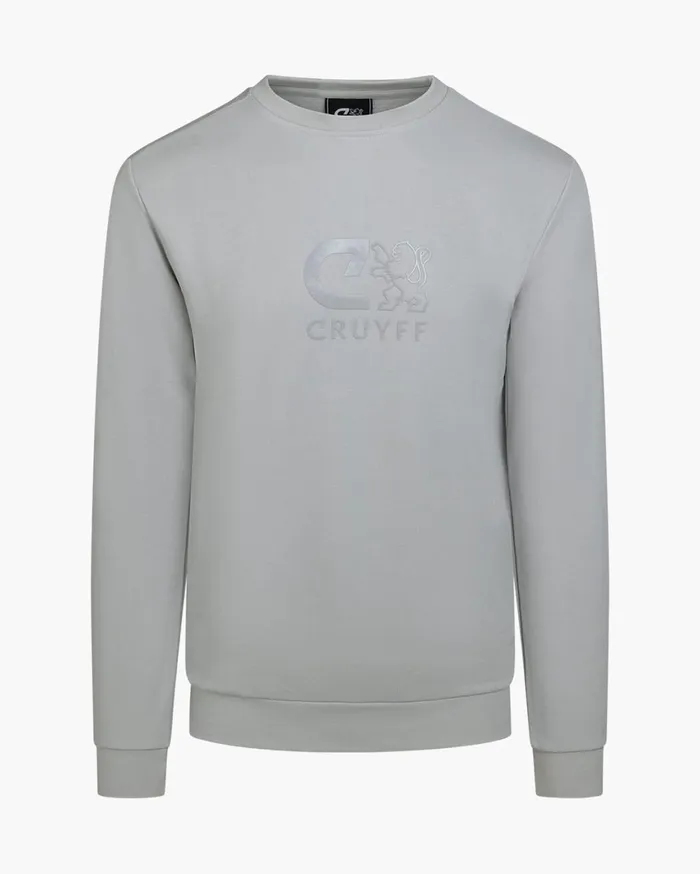 Men Cruyff Sweats and Hoodies Classic Crewneck Ultimate Grey