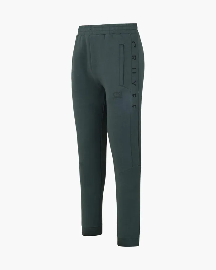 Men Cruyff Sweats and Hoodies Ignite Tape Hood Green Men Cruyff Sweats and Hoodies Ignite Tape Hood Green