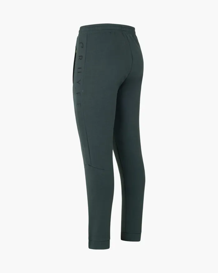 Men Cruyff Sweats and Hoodies Ignite Tape Hood Green Men Cruyff Sweats and Hoodies Ignite Tape Hood Green
