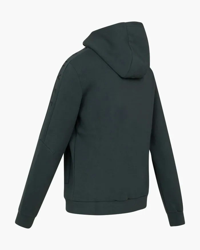 Men Cruyff Sweats and Hoodies Ignite Tape Hood Green Men Cruyff Sweats and Hoodies Ignite Tape Hood Green