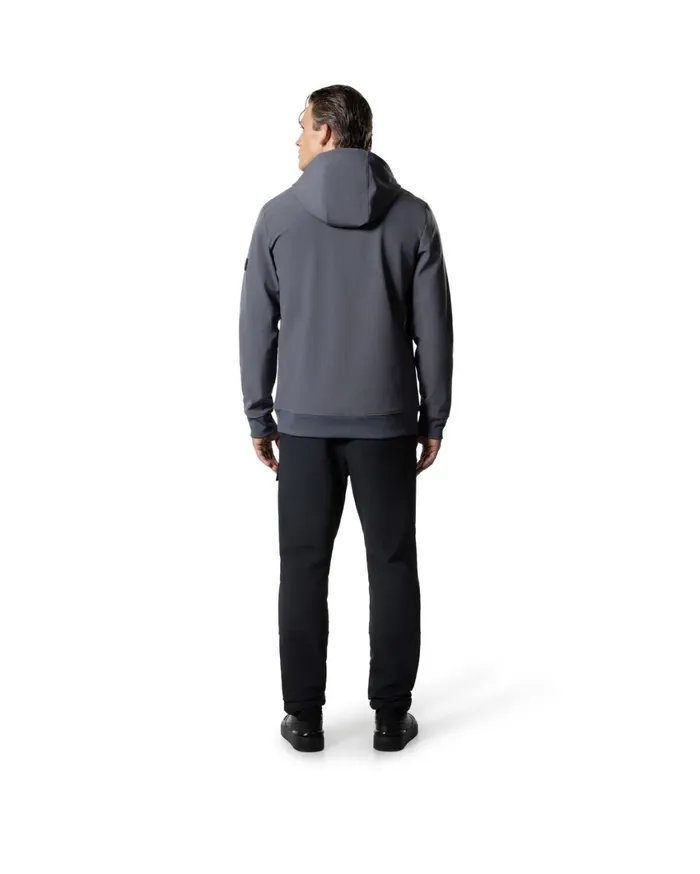 Men Cruyff Sweats and Hoodies Iso Qzhood Charcoal Grey Men Cruyff Sweats and Hoodies Iso Qzhood Charcoal Grey