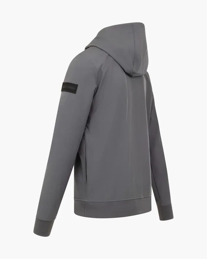 Men Cruyff Sweats and Hoodies Iso Qzhood Charcoal Grey Men Cruyff Sweats and Hoodies Iso Qzhood Charcoal Grey