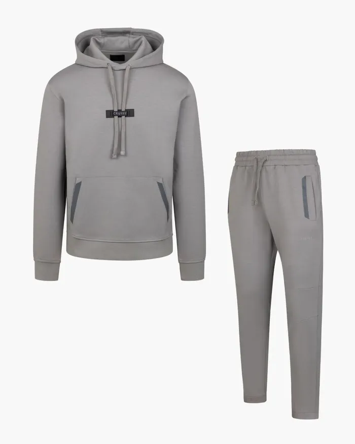 Men Cruyff Sweats and Hoodies Paco Hoodie Blackgrey