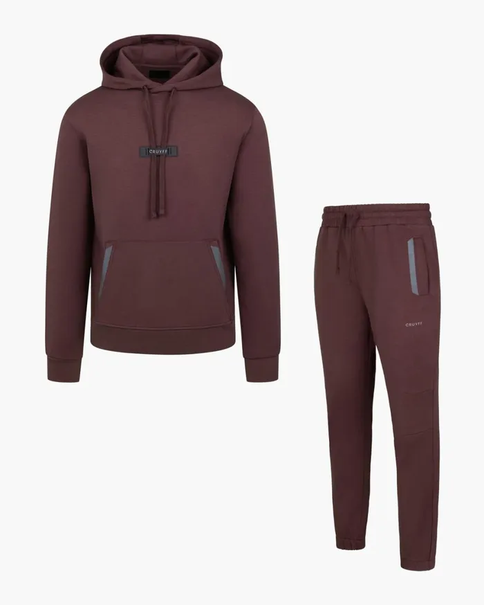 Men Cruyff Sweats and Hoodies Paco Hoodie Dark Brown