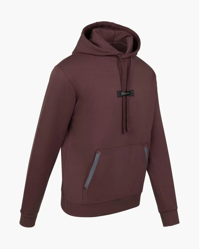 Men Cruyff Sweats and Hoodies Paco Hoodie Dark Brown Men Cruyff Sweats and Hoodies Paco Hoodie Dark Brown