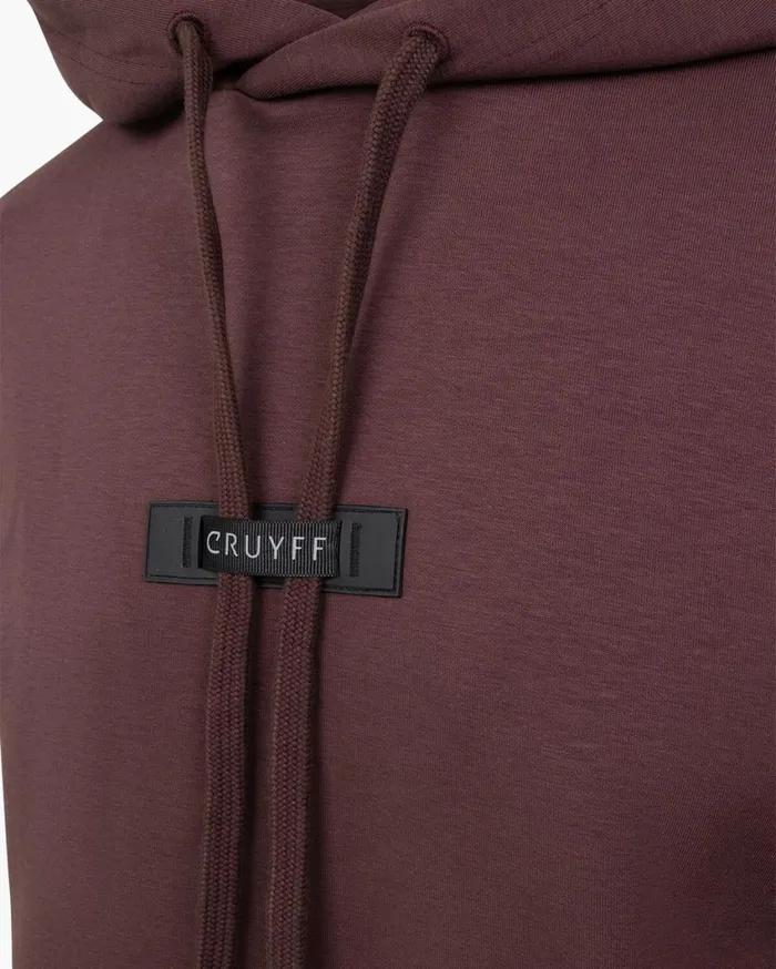 Men Cruyff Sweats and Hoodies Paco Hoodie Dark Brown Men Cruyff Sweats and Hoodies Paco Hoodie Dark Brown