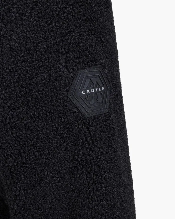 Men Cruyff Sweats and Hoodies Retina Half Zip Black Men Cruyff Sweats and Hoodies Retina Half Zip Black