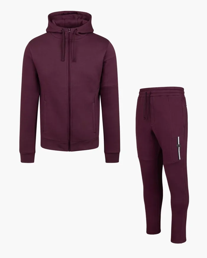 Men Cruyff Sweats and Hoodies Torch Tracktop Wine