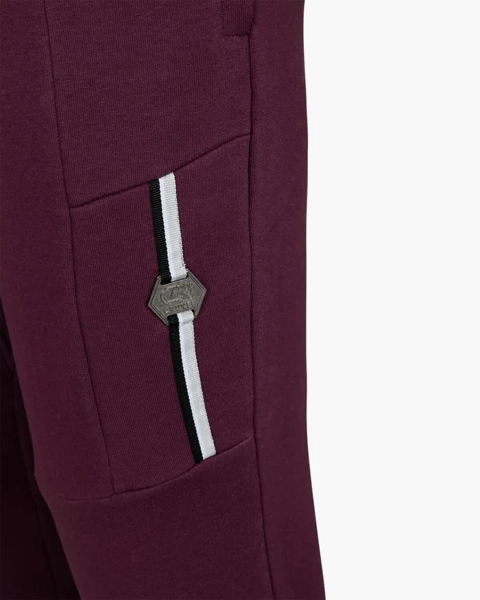 Men Cruyff Sweats and Hoodies Torch Tracktop Wine Men Cruyff Sweats and Hoodies Torch Tracktop Wine