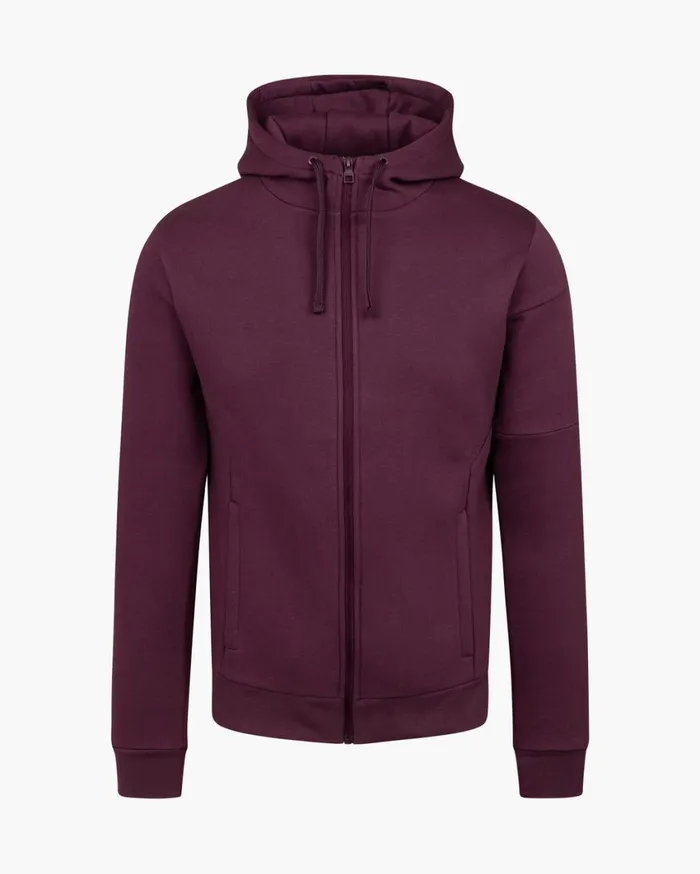 Men Cruyff Sweats and Hoodies Torch Tracktop Wine Men Cruyff Sweats and Hoodies Torch Tracktop Wine