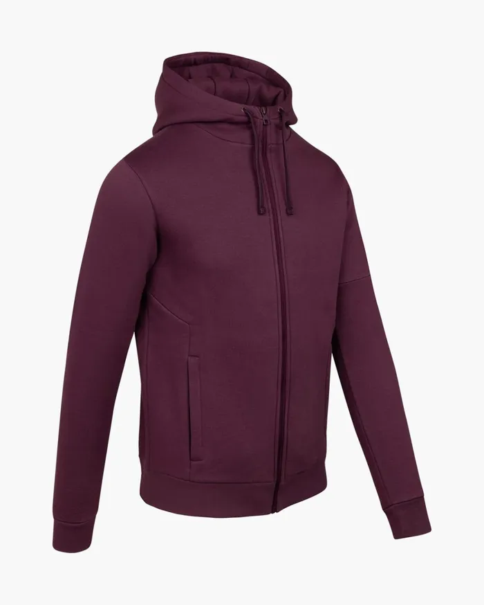 Men Cruyff Sweats and Hoodies Torch Tracktop Wine Men Cruyff Sweats and Hoodies Torch Tracktop Wine