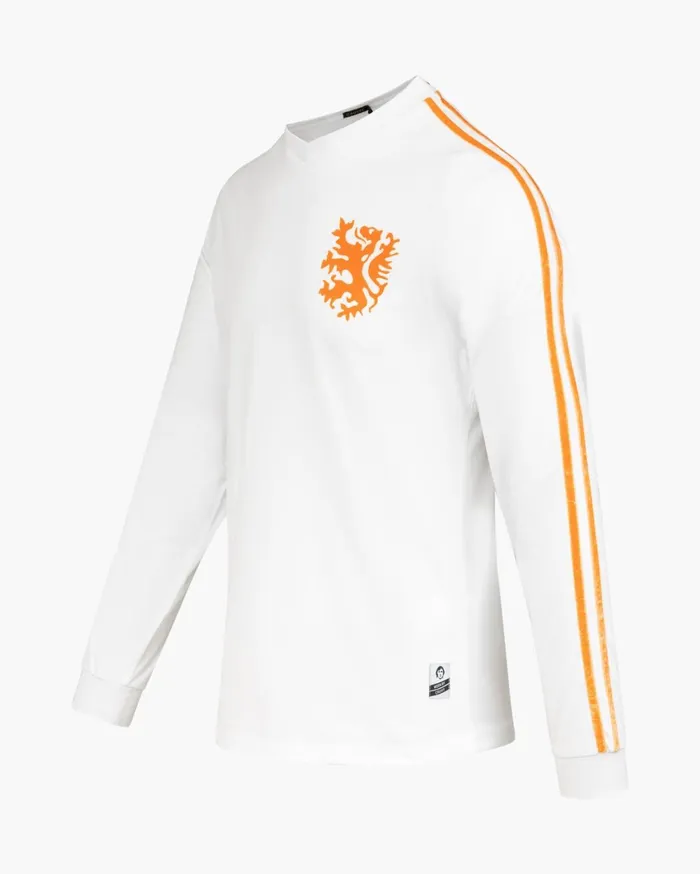 Men Cruyff Sweats and Hoodies World Cup Tee LS White Men Cruyff Sweats and Hoodies World Cup Tee LS White