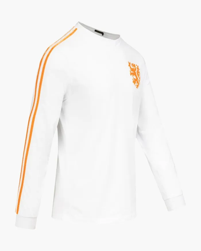 Men Cruyff Sweats and Hoodies World Cup Tee LS White Men Cruyff Sweats and Hoodies World Cup Tee LS White