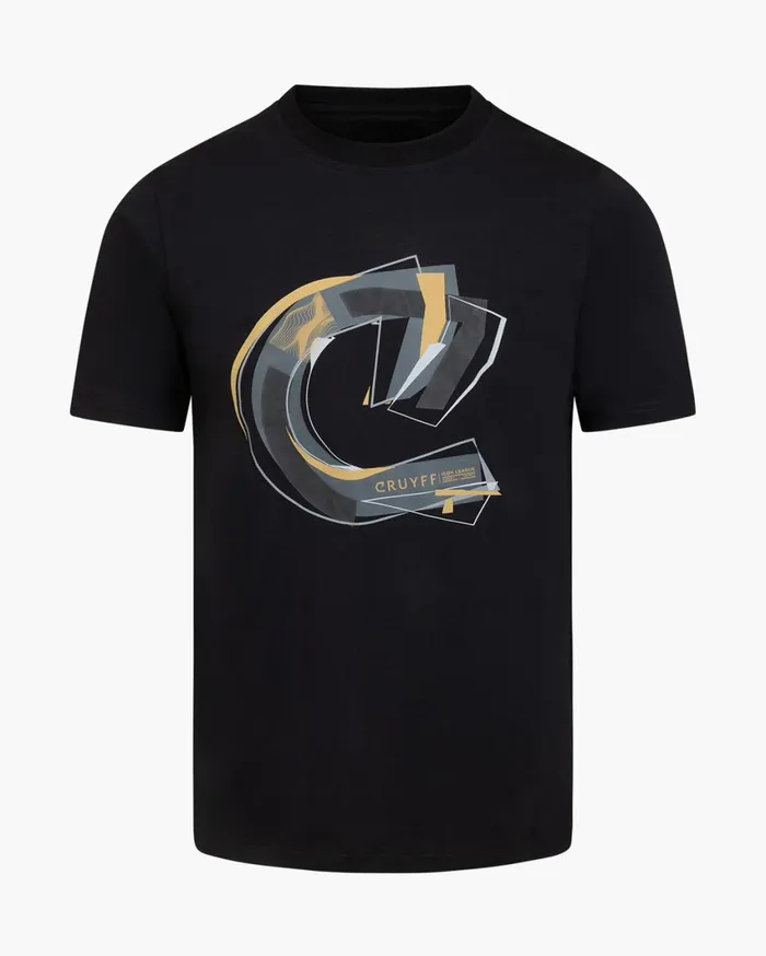 Men Cruyff TShirts and Polo039s CTee Blackgold