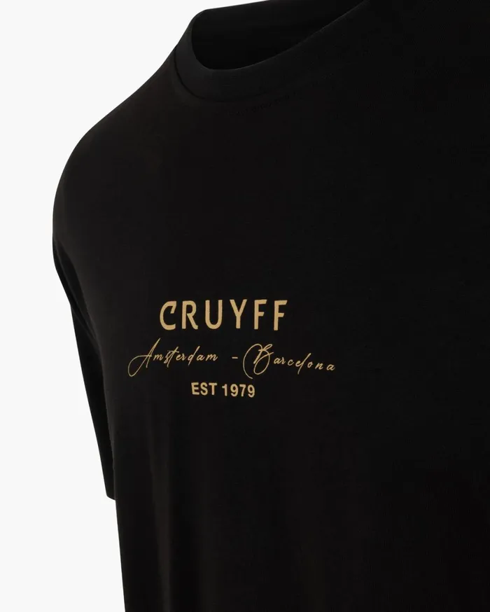 Men Cruyff TShirts and Polo039s Gudad Gold Tee Blackgold Men Cruyff TShirts and Polo039s Gudad Gold Tee Blackgold