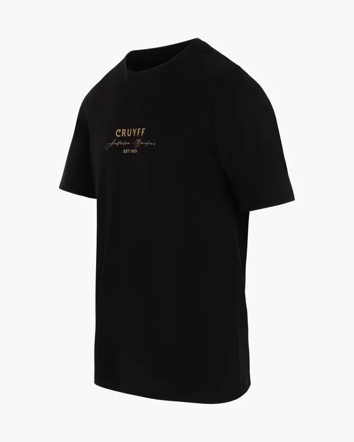 Men Cruyff TShirts and Polo039s Gudad Gold Tee Blackgold Men Cruyff TShirts and Polo039s Gudad Gold Tee Blackgold