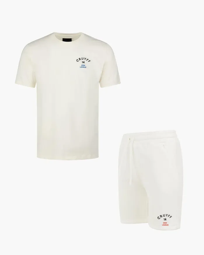 Men Cruyff TShirts and Polo039s League 14 Tee Off White