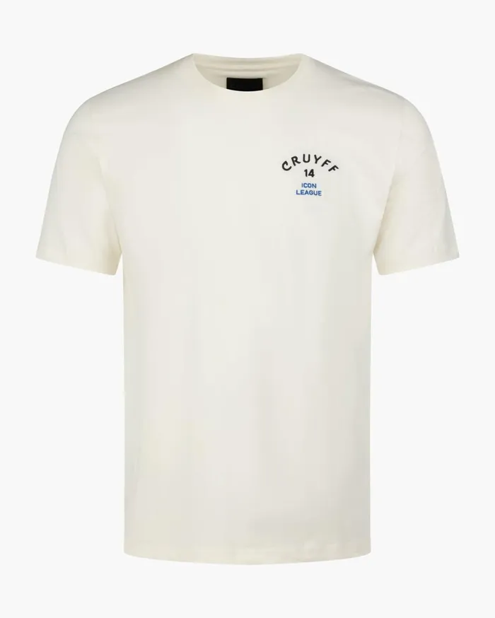 Men Cruyff TShirts and Polo039s League 14 Tee Off White Men Cruyff TShirts and Polo039s League 14 Tee Off White