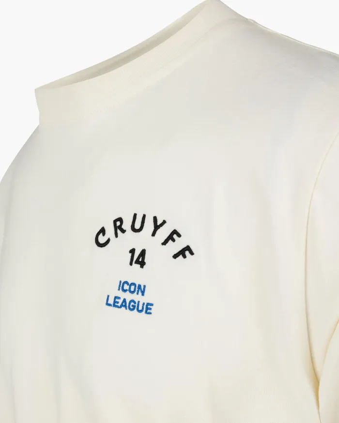 Men Cruyff TShirts and Polo039s League 14 Tee Off White Men Cruyff TShirts and Polo039s League 14 Tee Off White