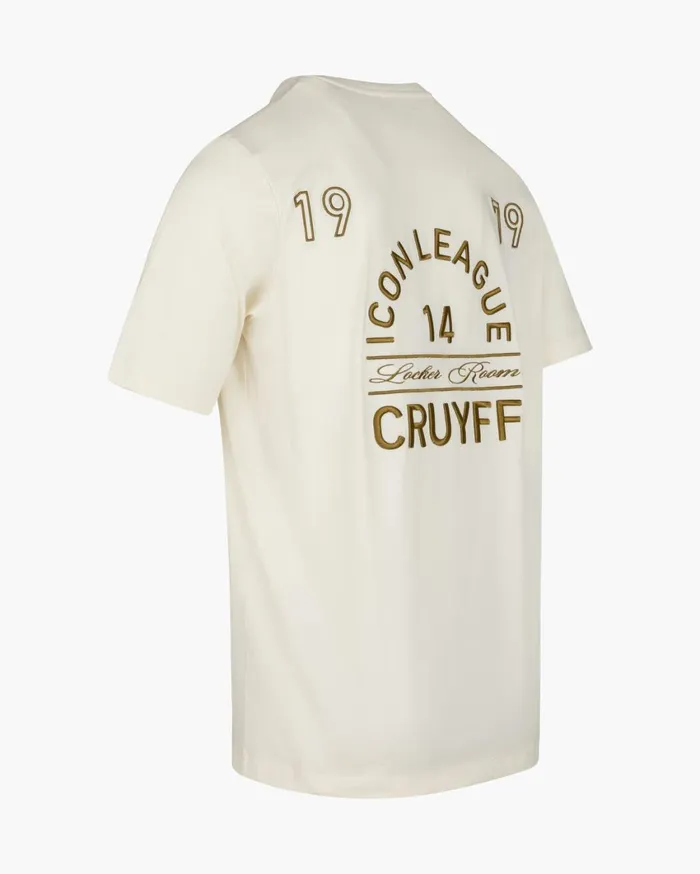 Men Cruyff TShirts and Polo039s League 79 Tee Whiteorange Men Cruyff TShirts and Polo039s League 79 Tee Whiteorange