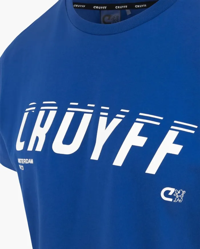Men Cruyff TShirts and Polo039s League Tee Blue Men Cruyff TShirts and Polo039s League Tee Blue