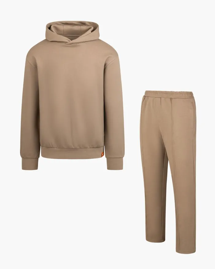Men Cruyff Tracksuits Pique Hoodie Suit
