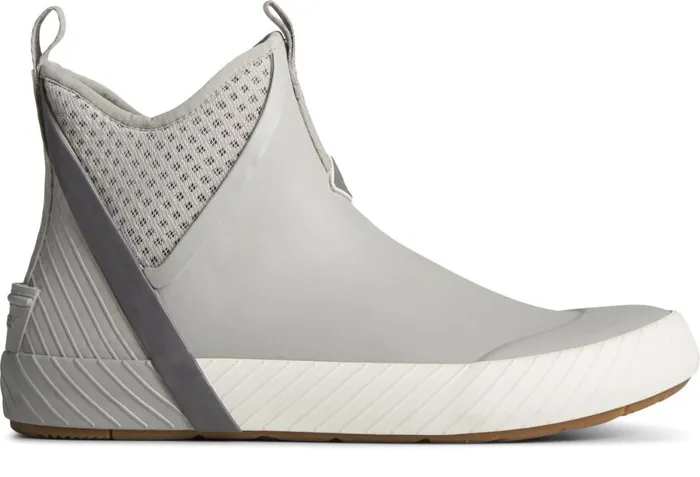 Men Cutwater Deck Boot Grey Sperry Boots