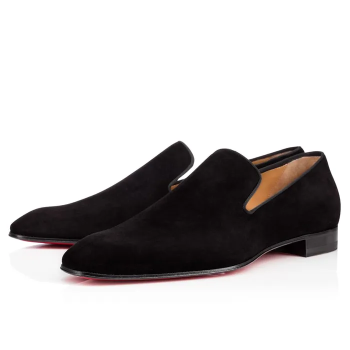 Men Dandelion Loafers 8211 Veau Velours 8211 Black Black Christian Louboutin Loafers and Slipons Men Dandelion Loafers 8211 Veau Velours 8211 Black Black Christian Louboutin Loafers and Slipons