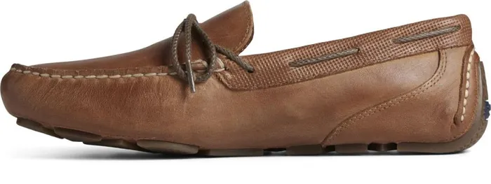 Men Davenport Deboss Leather 1Eye Driver Tan Sperry Boots Men Davenport Deboss Leather 1Eye Driver Tan Sperry Boots