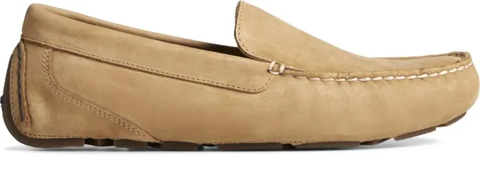 Men Davenport Nubuck Venetian Driver Tan Sperry Boots