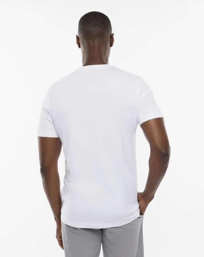 Men DESERT MAN TEE White TravisMathew Tees