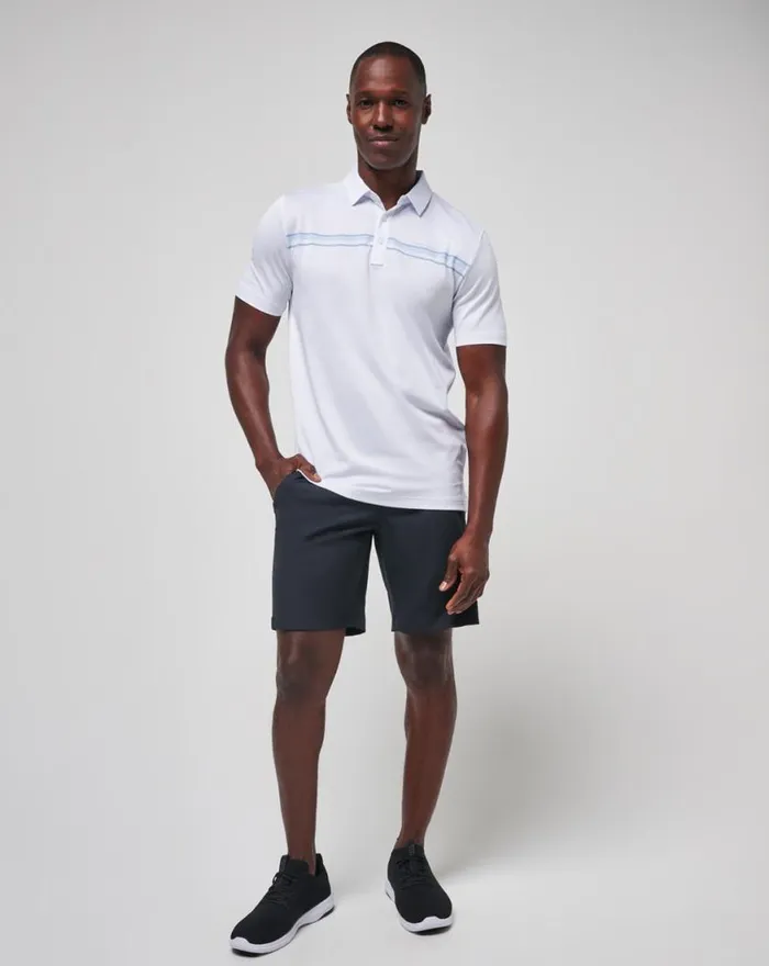 Men DOLPHIN CRUISE POLO White TravisMathew Polos