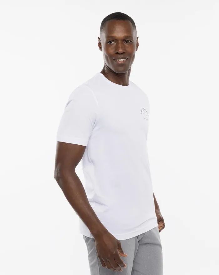 Men ENCHANTED ROCK TEE White TravisMathew Tees