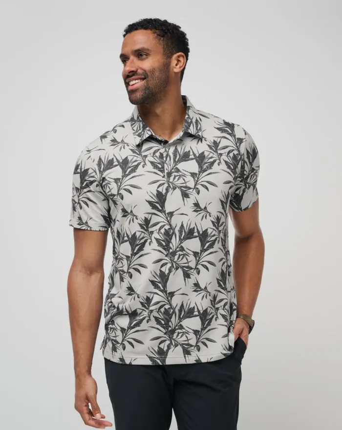 Men FEATHERWEIGHT COAST POLO Vanilla Ice TravisMathew Polos