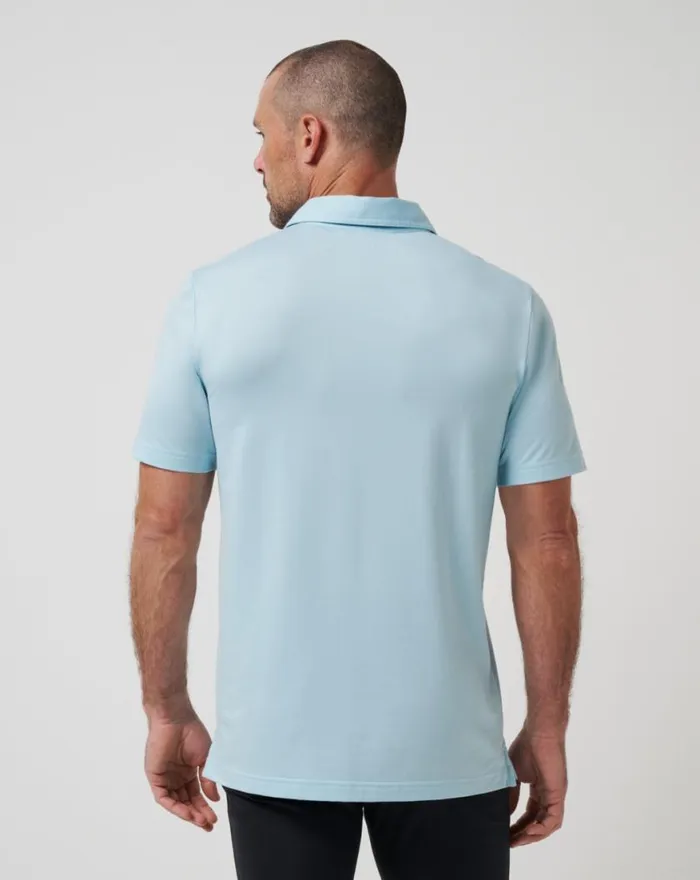 Men FEATHERWEIGHT POLO Cory Blue TravisMathew Polos