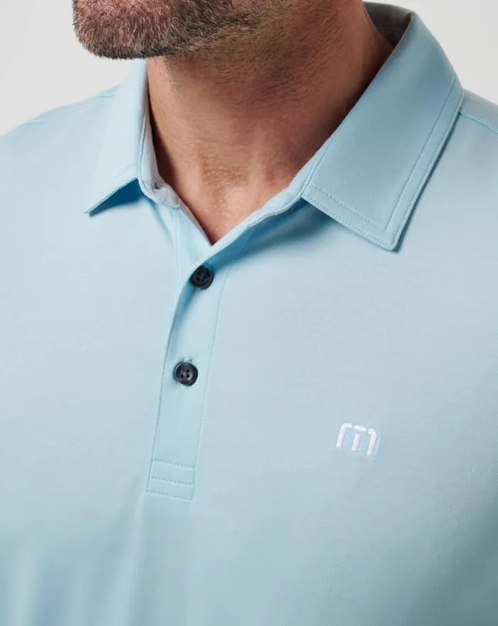 Men FEATHERWEIGHT POLO Cory Blue TravisMathew Polos
