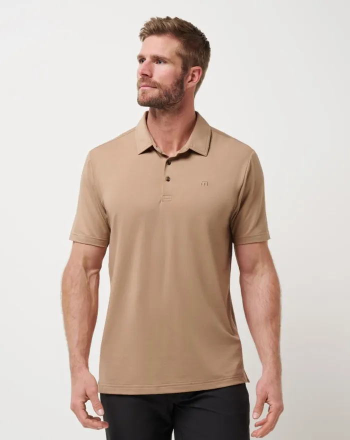 Men FEATHERWEIGHT POLO Portabella TravisMathew Polos