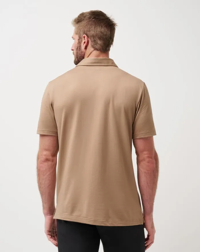 Men FEATHERWEIGHT POLO Portabella TravisMathew Polos