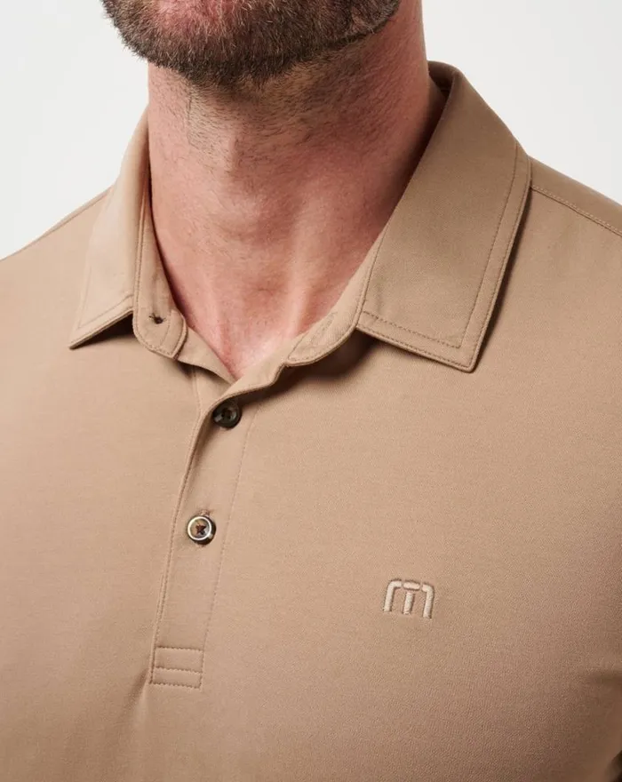 Men FEATHERWEIGHT POLO Portabella TravisMathew Polos