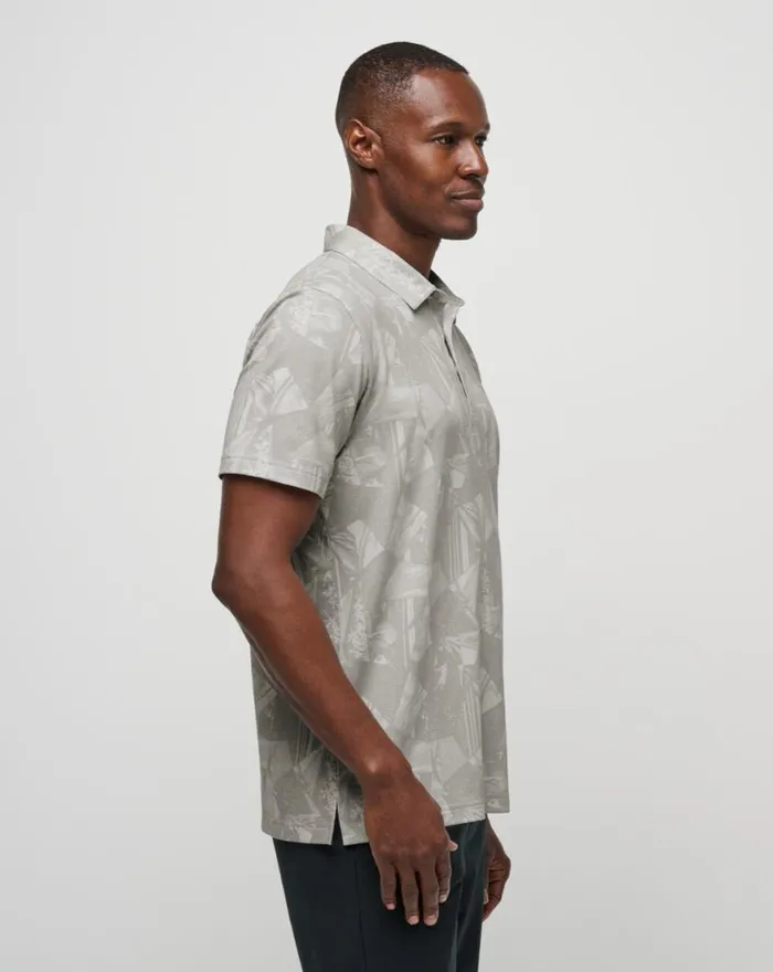 Men FEATHERWEIGHT SHORE POLO Vanilla Ice TravisMathew Polos