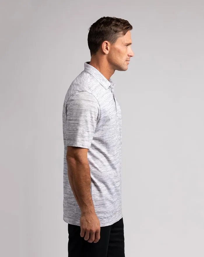 Men FLYING TORTILLA POLO White TravisMathew Polos